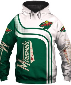 Minnesota Wild Hoodie Zip Hoodie Pullover Gift for Fans