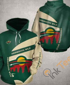 Minnesota Wild Nhl For Wild Fan Hoodie 3d