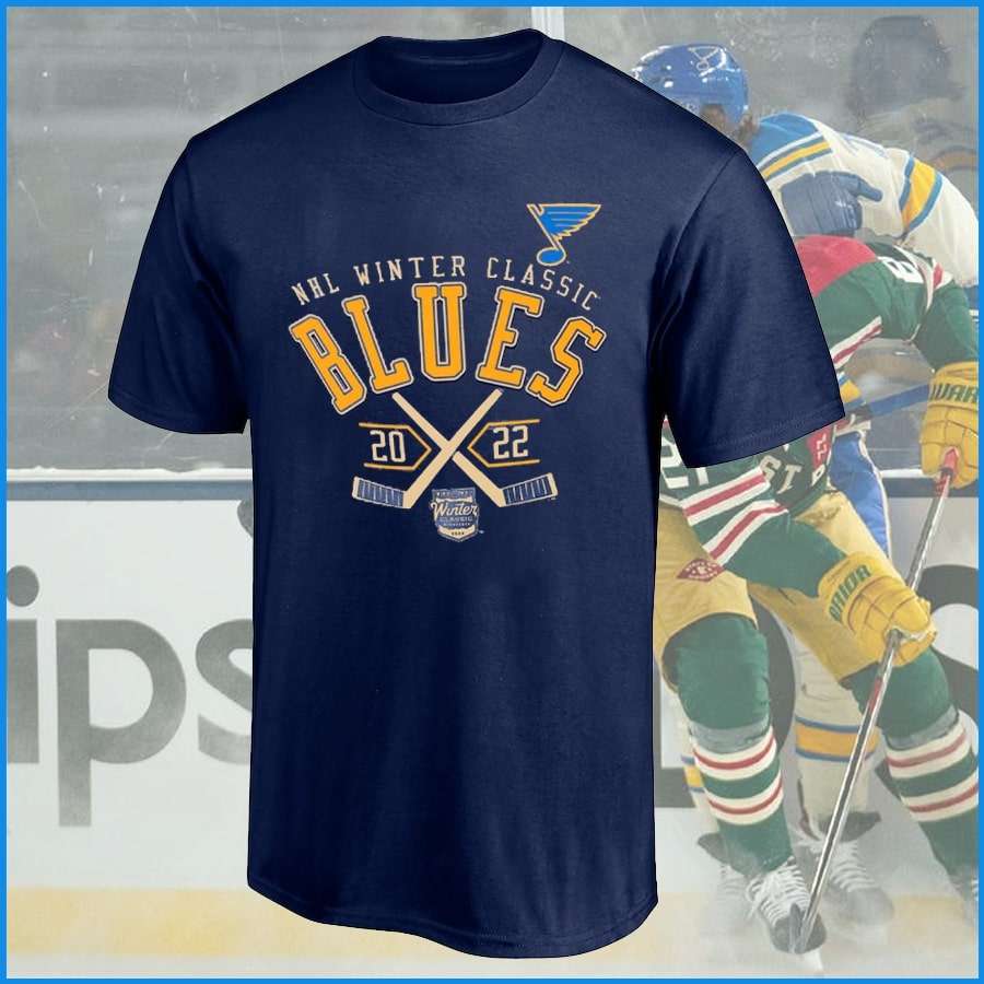 Minnesota Wild Vs St. Louis Blues 2022 Winter Classic Matchup T-Shirt