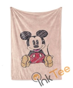 Minnie Mouse Limited Edition 4106 Sherpa Fleece Blanket Gifts for Family, for Couple