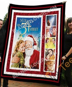 Miracle On 34Th Street Quilt Blanket Bedding Set