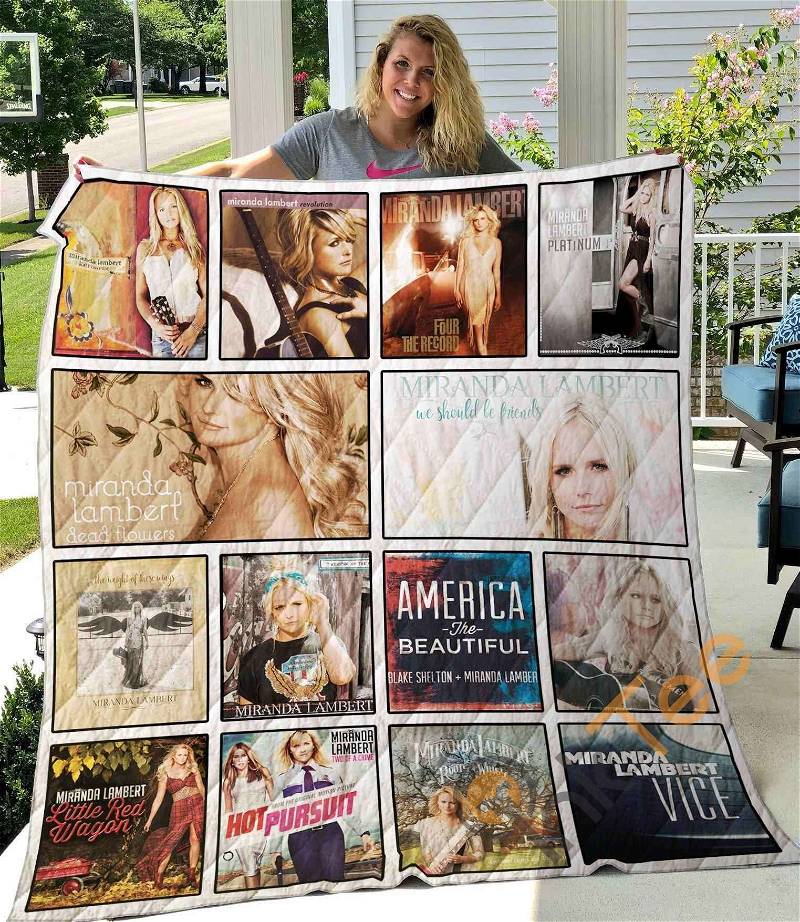 Miranda Lambert Quilt Blanket Bedding Set