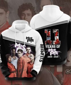 Misfits Custom Sport All Over Print Hoodie 3D