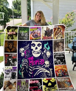 Misfits Quilt Blanket Bedding Set for Home Décor