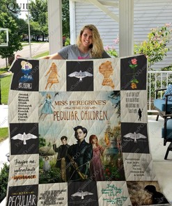 Miss Peregrine's Home For Peculiar Children Quote Collection Quilt Blanket