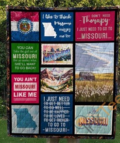Missouri V1 Quilt Blanket Bedding Set