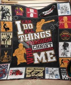 Mixed Martial Arts Quilt Blanket Bedding Seto38