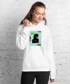 Mj Glitch Halloween Unisex Hoodie