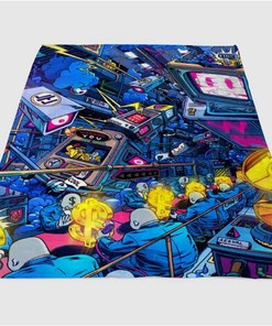 Modern Life Is A Rubbish Sherpa Fleece Blanket Gifts for Family, for Couple