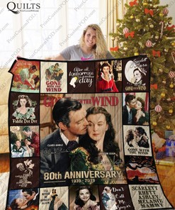 Mofi Gone With The Wind Quilt Blanket Bedding Set