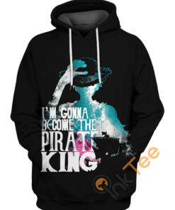 Monkey D. Luffy Pirate King Hoodie 3D
