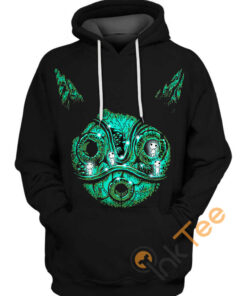 Mononoke Mask Studio Ghibli Hoodie 3D