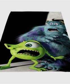 Monsters Sherpa Fleece Blanket Gifts for Family, for Couple