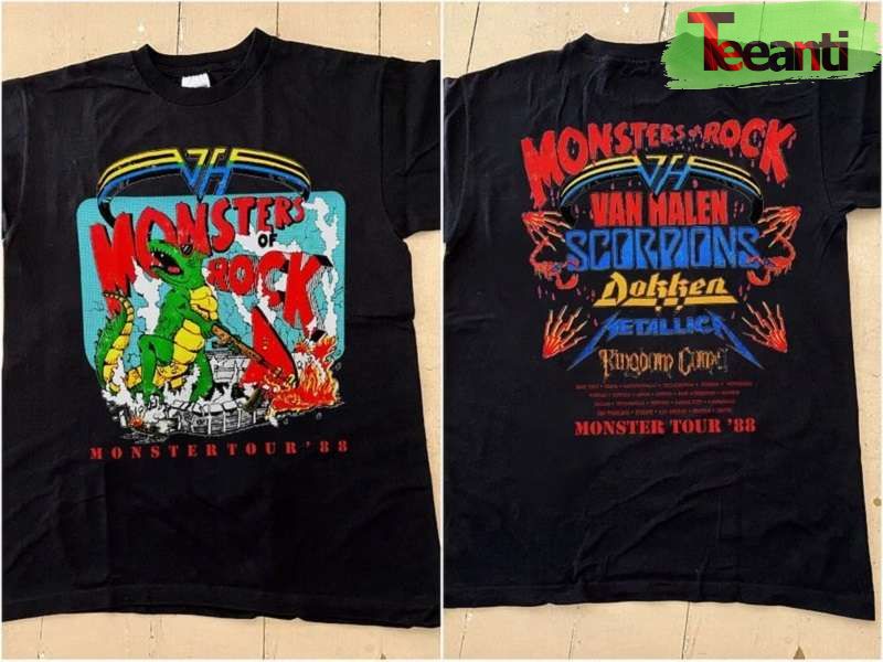 Monters Of Rock Tour Concert Favorite T-Shirt