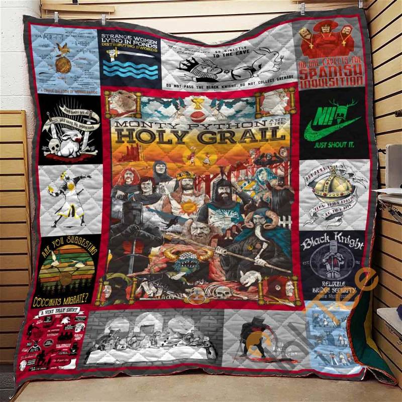 Monty Python And The Holy Grail Quilt Blanket Bedding Set Gifts For Fan