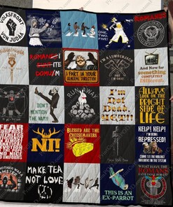 Monty Python For Fans Collected Quilt Blanket Bedding Set