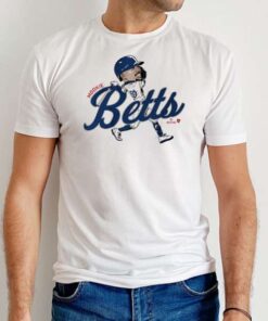 Mookie Betts Caricature T-Shirt