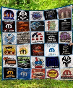 Mopar Quilt Blanket Bedding Set Ma03 for Home Décor