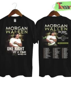Morgan Wallen World Tour 2023 One Night At A Time Favorite T-Shirt