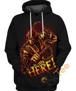 Mortal Kombat Scorpion Hoodie 3D