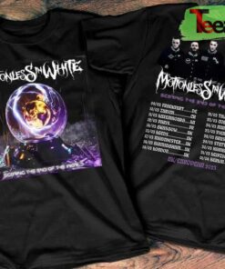 Motionless In White Scoring The End Of The World Uk Europe Tour 2023 Favorite T-Shirt