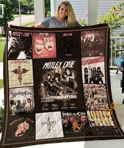 Motley Crue Quilt Blanket And Bedding Set Option