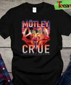 Motley Crue The Stadium Tour 2022 New York Event Def Leppard T-Shirt