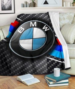 Motor Bmw Quilt Blanket Bedding Set for Home Décor