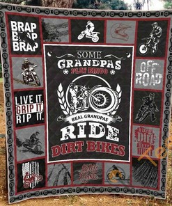 Motorcycle Quilt Blanket Bedding Set With Pillowcase Option