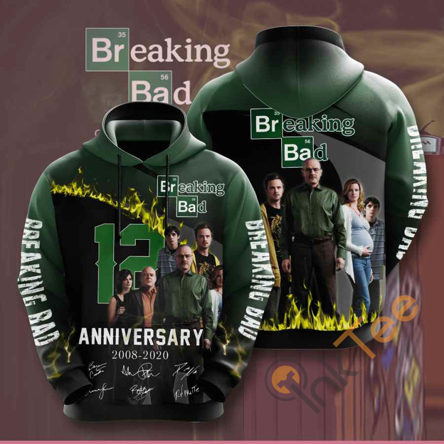 Movie Breaking Bad Usa Hoodie 3D Bluefink