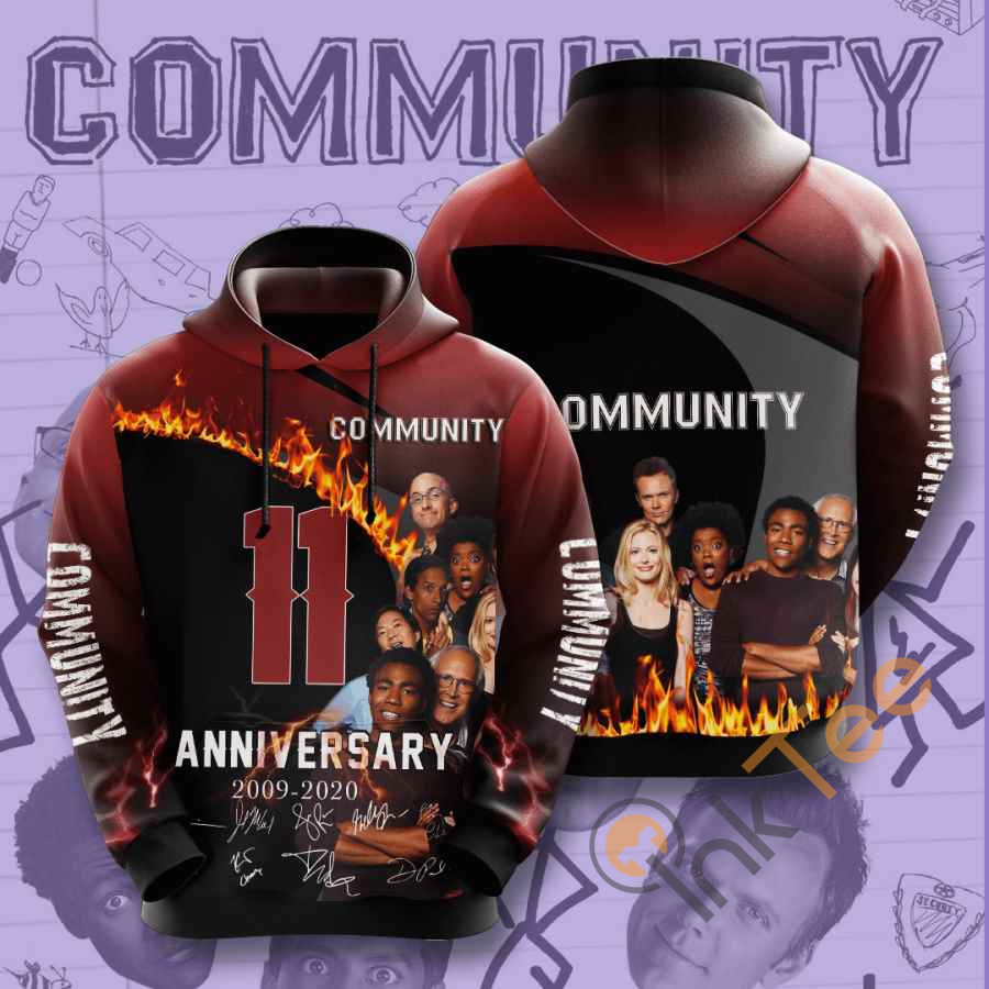 Movie Community Usa Sport All Over Print Hoodie 3D