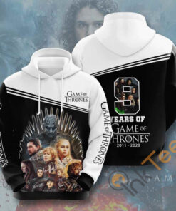 Movie Game Of Thrones Usa Hoodie 3D