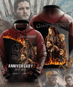 Movie Game Of Thrones Usa Sport All Over Print Hoodie 3D