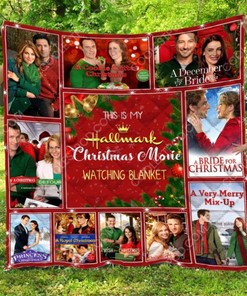 Movie Hallmark Christmas A Very Merry Mix-up Quilt Blanket Bedding Set