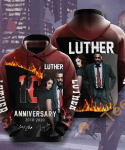 Movie Luther Usa Sport All Over Print Hoodie 3D