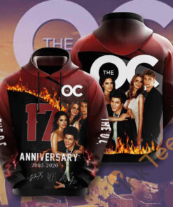 Movie The O.c. Usa Hoodie 3D