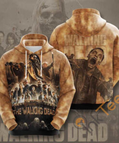 Movie The Walking Dead Usa Hoodie 3D