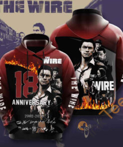 Movie The Wire Usa Hoodie 3D