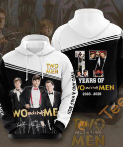 Movie Two And A Half Men Usa Hoodie 3D