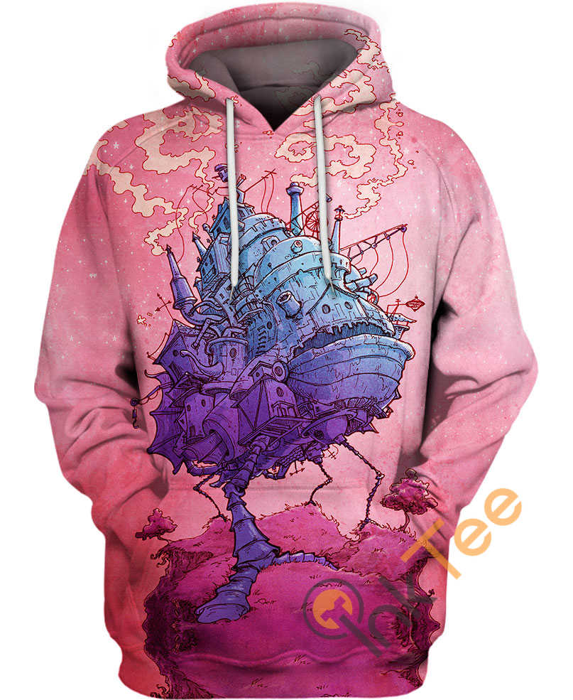 Moving Castle Sport All Over Print Hoodie 3D