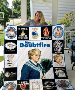 Mrs. Doubtfire For Fan Collection Quilt Blanket Bedding Set