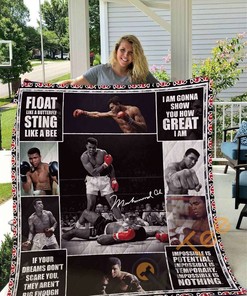 Muhammad Ali V1 Quilt Blanket Bedding Set