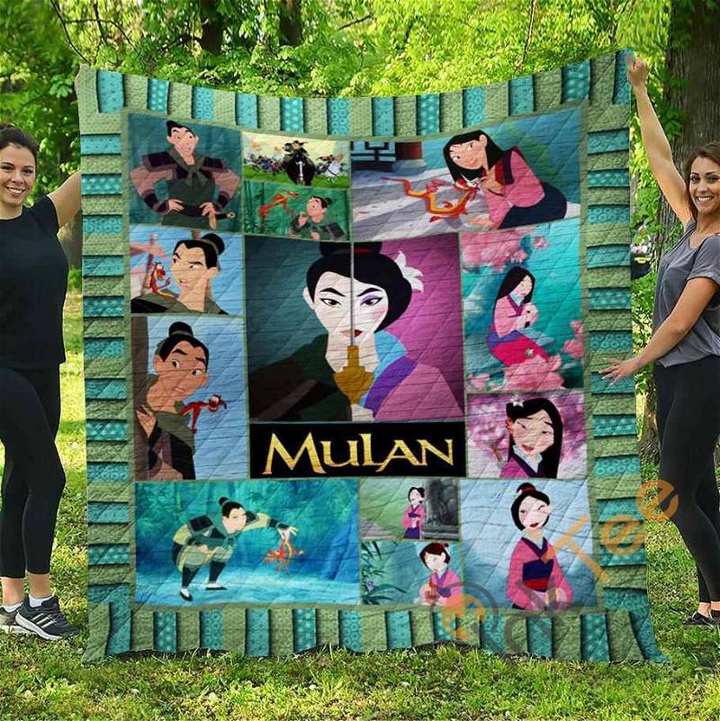 Mulan Quilt Blanket Bedding Set