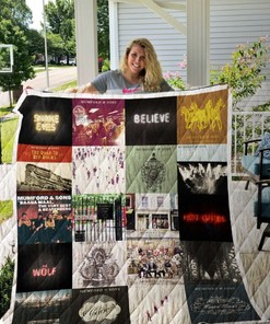 Mumford and Sons Quilt Blanket Bedding Set for Home Décor