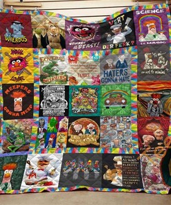 Muppet Show Collage Quilt Blanket Bedding Set