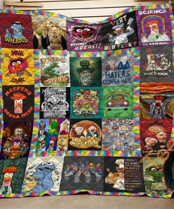 Muppet Show Quilt Blanket Bedding Set