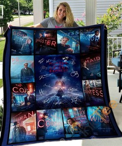 Murder On The Orient Express V2 Quilt Blanket Bedding Set