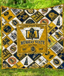 Murray State Racers Ncaa Quilt Blanket Bedding Set