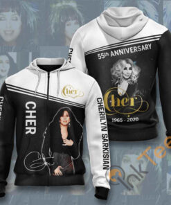 Music Cher Usa Sport All Over Print Hoodie 3D