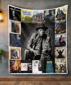 Music John Lee Hooker Album Covers Quilt Blanket Bedding Set